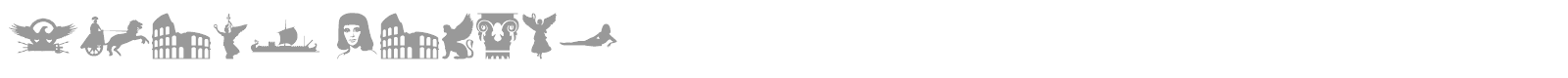 Roman Empire font preview